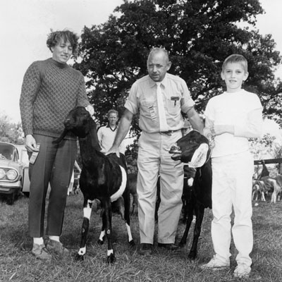 Fall Fair, Milton.   Goat classes