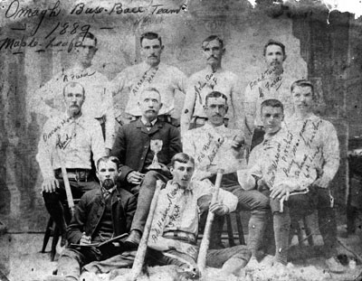 Omagh Baseball Team - 1889 - Maple Leafs