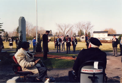 Remembrance Day Service, Milton Cemetery