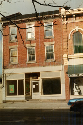 Store on Main Street adjacent to the Dewar Block.