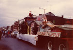 Santa Claus parade.  Milton, Ont. 1976