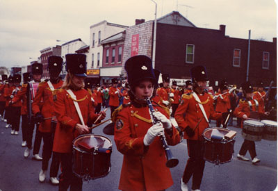 Santa Claus Parade.  Milton, Ont. 1976