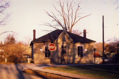 House on corner of Charles and Queen.