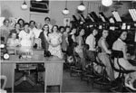 Bell Telephone operators, 1955. Milton, Ont.