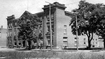 McGibbon House, Main Street, Milton, Ont.