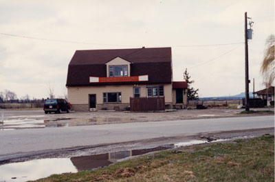 Restaurant at the corner of Bronte and Derry.