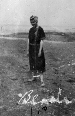 Woman on beach