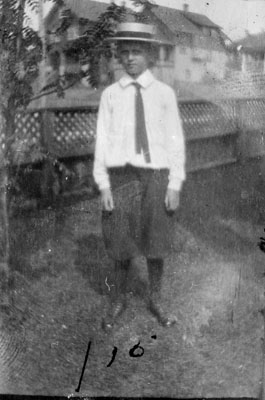 Boy wearing hat