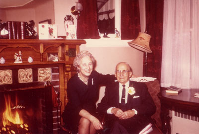 Margaret Maxted, Treasurer of Halton County.  Born 1903.  Died 1986