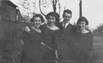 Freida Harrison, Helena Richardson, Joe Willmott and Eileen Harrison