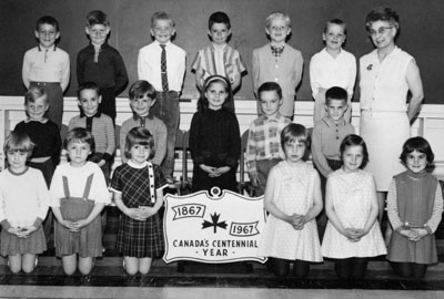 Kindergarten Class Photograph.