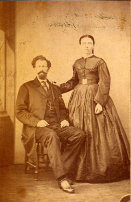 John Robertson and Annie Brown Robertson.