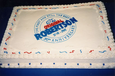 Cake for launch of book &quot;P. L. Inventor of the Robertson Screw&quot;