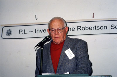 Ken Lamb, author of &quot;P.L. - Inventor of the Robertson Screw&quot;.