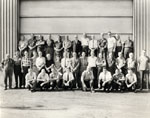 P. L. Robertson employees recognized for 25 & 40 years of service.  1969.