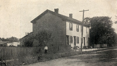 One of Milton's early tenement houses.