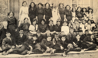 Students at Bruce Street Public School, Milton