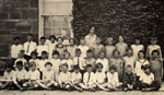 Students and teacher at Bruce Street Public School, Milton