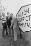 Brian Brady.  Executive Director, Milton District Hospital, 1975-1997