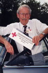 Archie Brown.  Red Cross driver