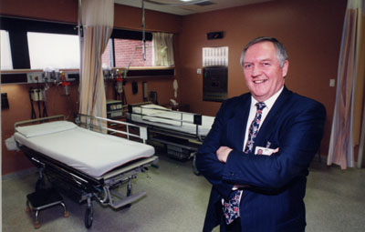 Brian Brady.  Executive Director, Milton District Hospital, 1975-1997