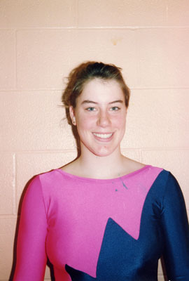 Vicki Chliszczyk.  Gymnast.