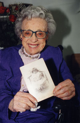 Elsie Cook.  Centenarian