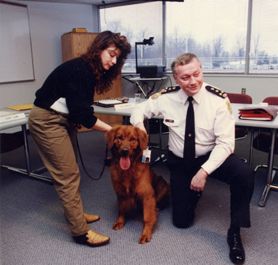 Peter Campbell.  Halton Police Chief