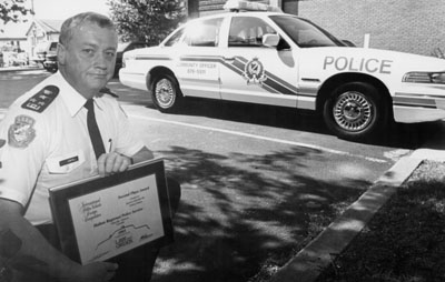 Peter Campbell. Halton Police Chief