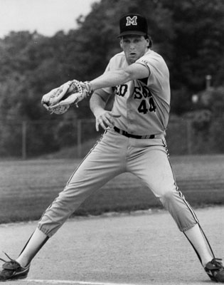 Tim Chapman. Milton Red Sox baseball team.