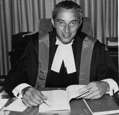 His Honour Judge A. James Fuller of the Ontario Provincial Court