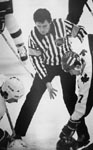 Bruce Hood. National Hockey League referee.