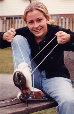 Kathy Motton, skater