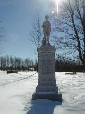 War Memorial at Haltonville, Nassagaweya