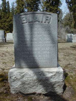 Grave of John Hastings Blair