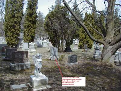 The grave of John Hastings Blair.