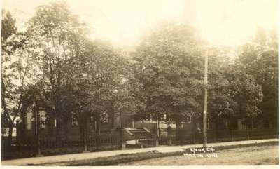 Knox Presbyterian Church with trees