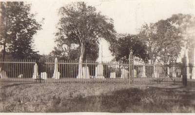 Bronte Street Pioneer Cemetery, Milton, Ont.