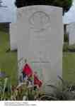 CWGC marker for the grave of Albert Arthur Tuxworth, 1892-1918