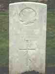 CWGC marker for the grave of Ernest Baverstock, 1886-1916