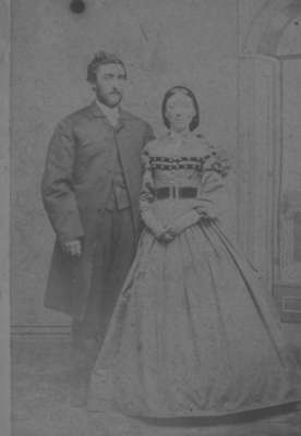 Jonathan Pearen (1843-1873) and Mary Anne (James) Pearen (1843-1914.