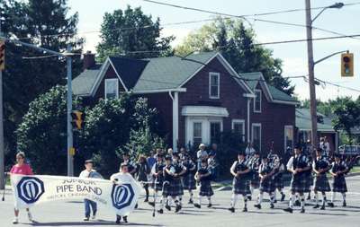 Junior Pipe Band, Milton, Ontario