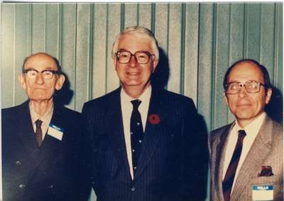 Reception at the installation of the Heritage plaque honouring P. L. Robertson