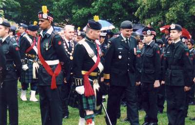 The Lorne Scots Freedom of the Town Ceremony