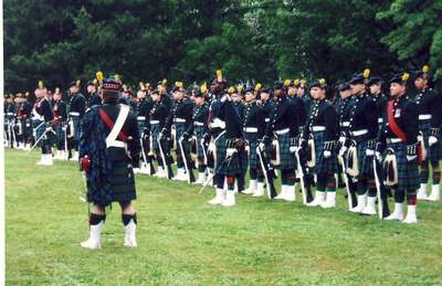 The Lorne Scots Freedom of the Town Ceremony