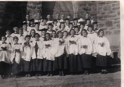 Choir at Grace Anglican Church, Milton