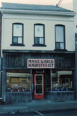 Man's World Hairstylist, 188 Main St. E., Milton