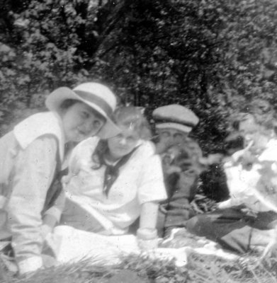 Group at picnic