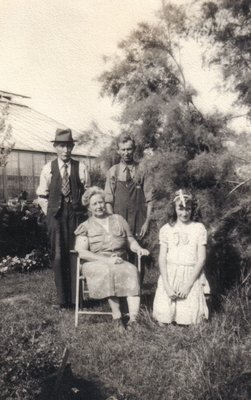 Grampa Charles, Mr. and Mrs. Batty, Ruth Elliott