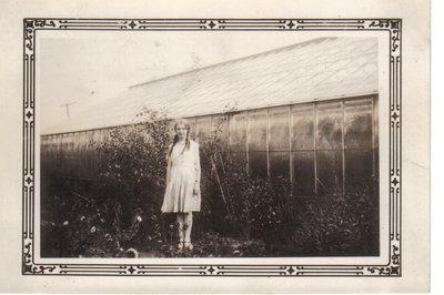 Ruth Batty at the Milton Greenhouses